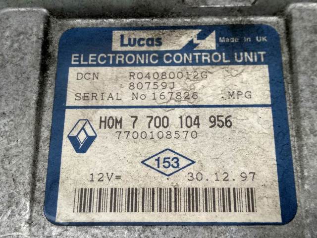 Módulo de direção (Centralina eletrônica) de motor R04080012G RENAULT