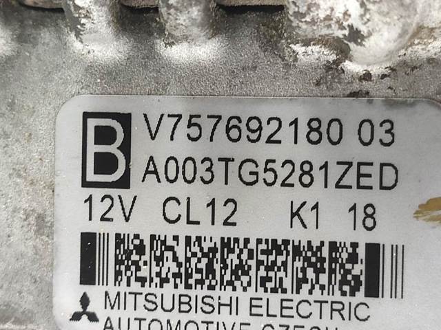 Gerador V75769218003 BMW