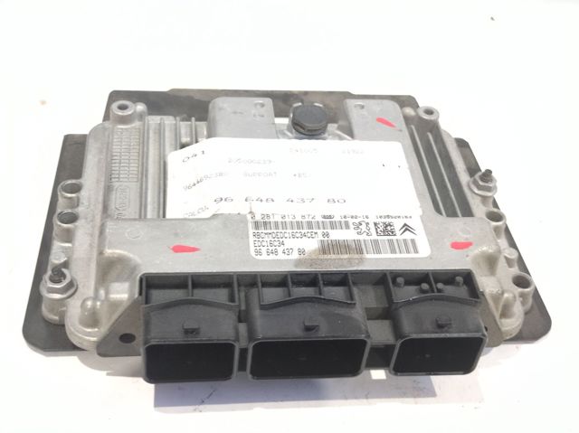 Módulo de direção (Centralina eletrônica) de motor 0281013872 PEUGEOT