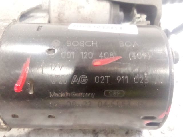 Motor de arranco 02T911023M VAG