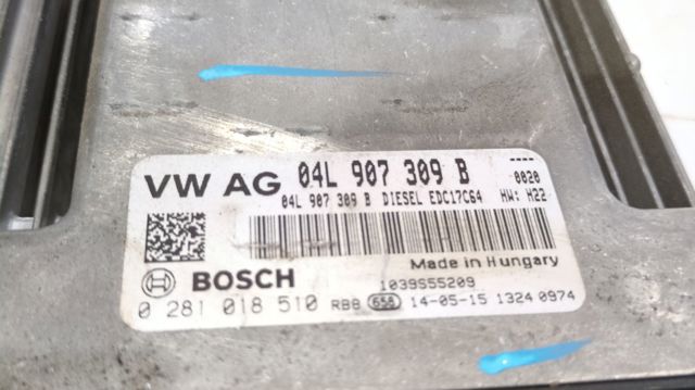 Módulo de direção (Centralina eletrônica) de motor 04L907309B VAG