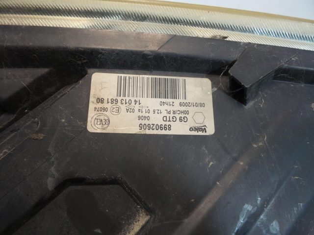 Luz esquerda 1401368180 PEUGEOT