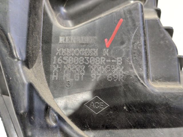 Caixa de filtro de ar para Dacia Duster HS