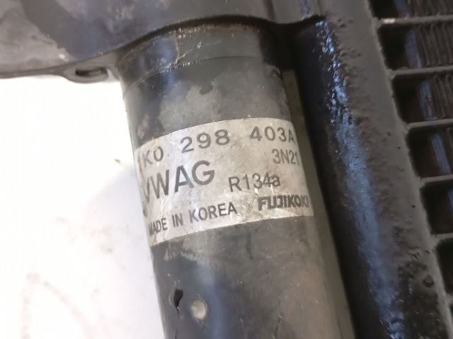 Radiador de aparelho de ar condicionado 1K0820411AC VAG