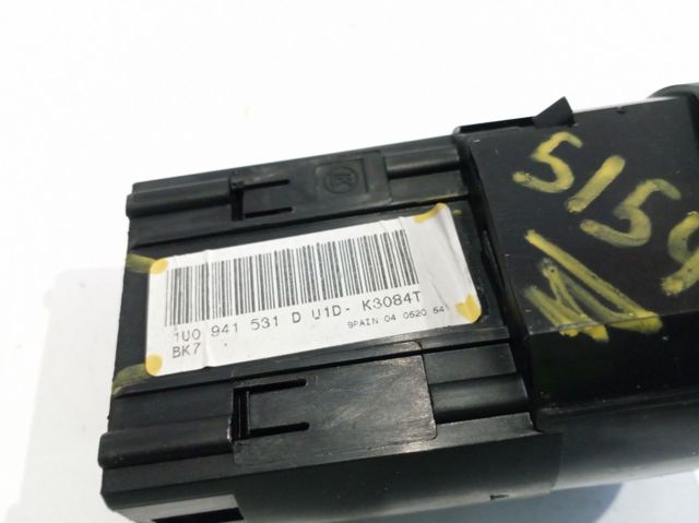 Comutador das luzes no "painel de instrumentos" 1U0941531D VAG