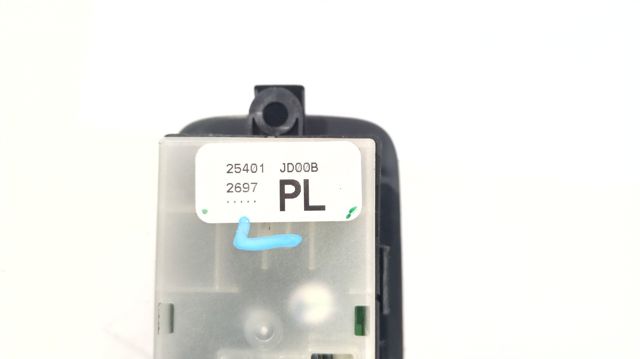 Unidade de botões dianteira esquerda de controlo de elevador de vidro 25401JD00B NISSAN