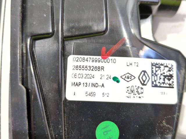 265553268R Renault (RVI)