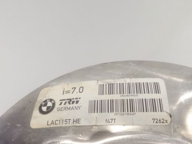 Reforçador dos freios a vácuo 34333450589 BMW