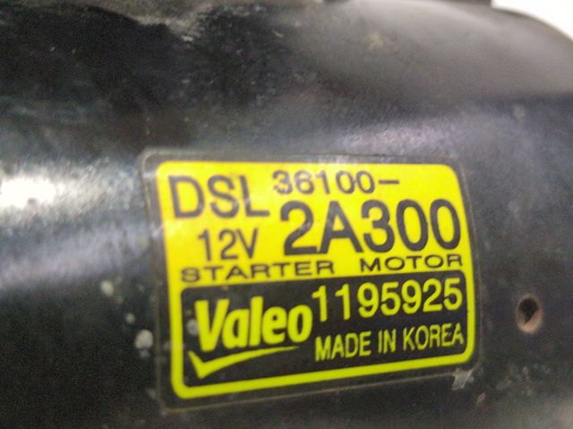 Motor de arranco 361002A300 HYUNDAI