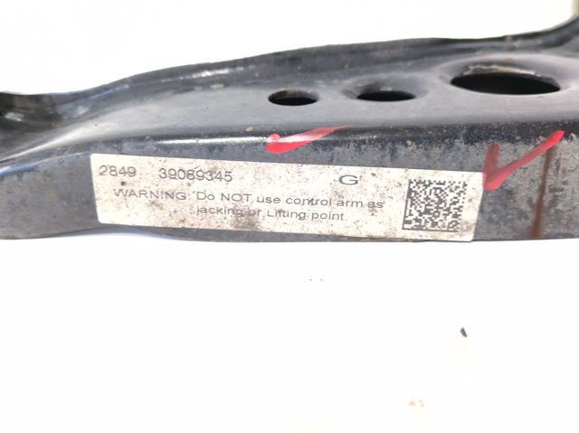 Braço oscilante inferior direito de suspensão dianteira 39089345 OPEL