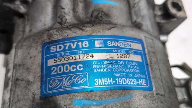Compressor de aparelho de ar condicionado 3M5H19D629HE VOLVO