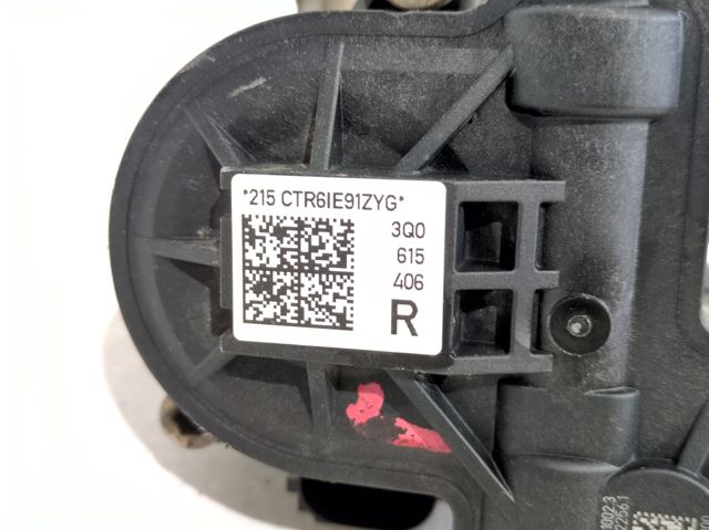 Suporte do freio traseiro direito 3Q0615406 VAG
