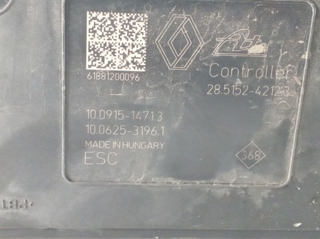 Unidade hidráulico de controlo ABS 476600078R RENAULT