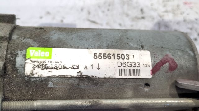 Motor de arranco 55561503 OPEL