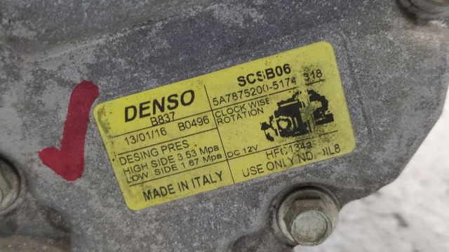 Compressor de aparelho de ar condicionado 5A7875200 FORD