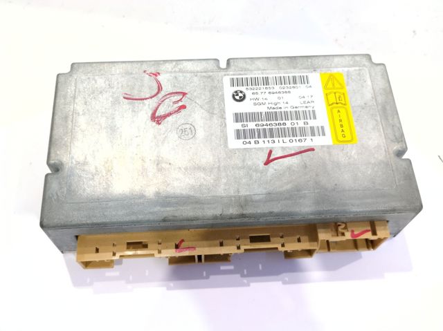 Módulo processador de controlo da bolsa de ar (Centralina eletrônica AIRBAG) 65776946388 BMW