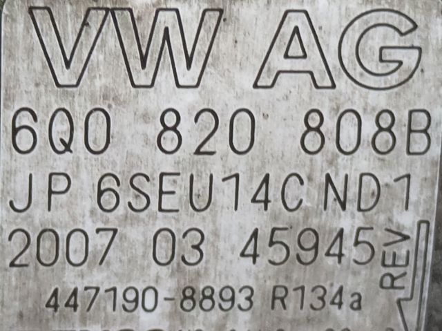 6Q0820808B VAG