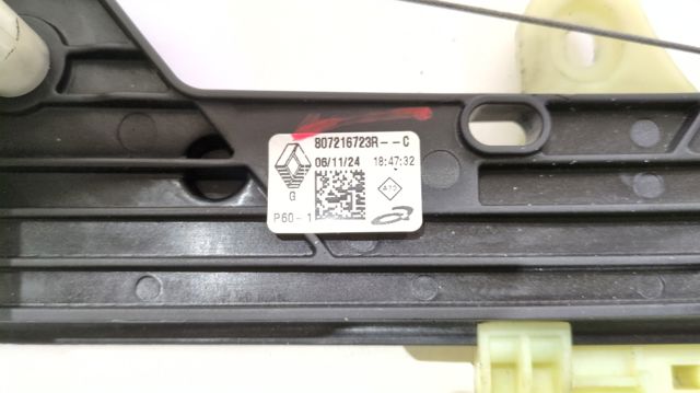 Mecanismo de acionamento de vidro da porta dianteira esquerda Renault Clio V B7 ao melhor preço