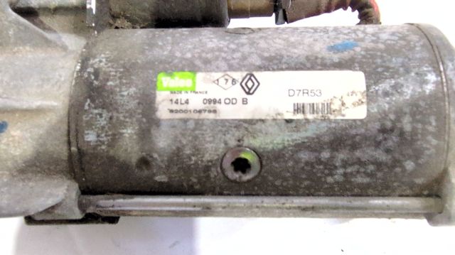 Motor de arranco 8200106788 OPEL