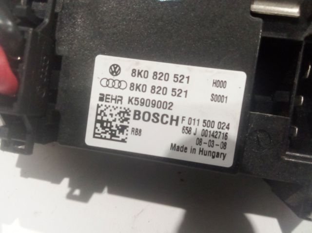 Resistor (resistência) de ventilador de forno (de aquecedor de salão) 8K0820521 VAG