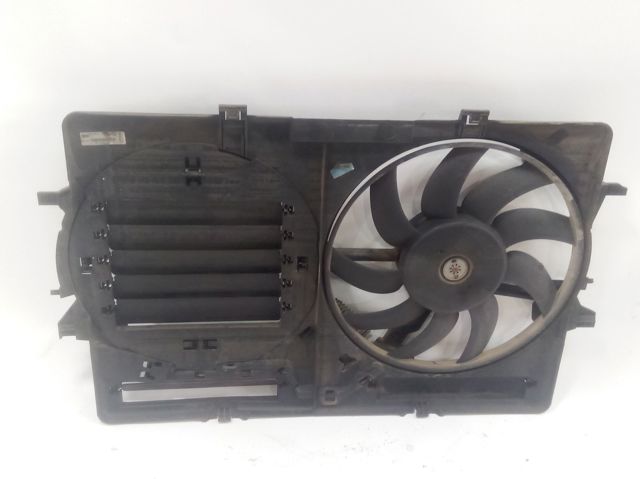 Ventilador elétrico de esfriamento montado (motor + roda de aletas) esquerdo 8K0959455T VAG