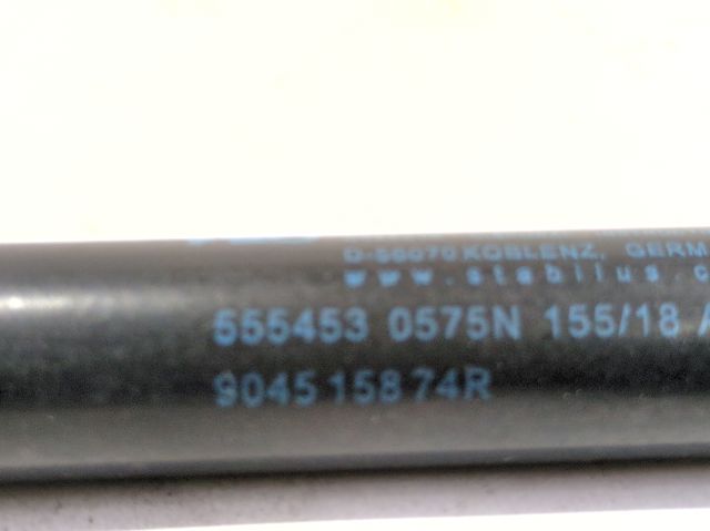 Amortecedor de tampa de porta-malas (de 3ª/5ª porta traseira) 904515874R RENAULT