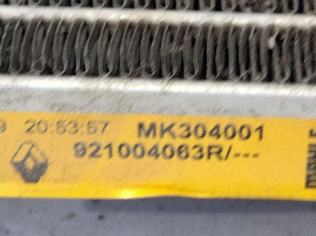 Radiador de aparelho de ar condicionado 921004063R RENAULT
