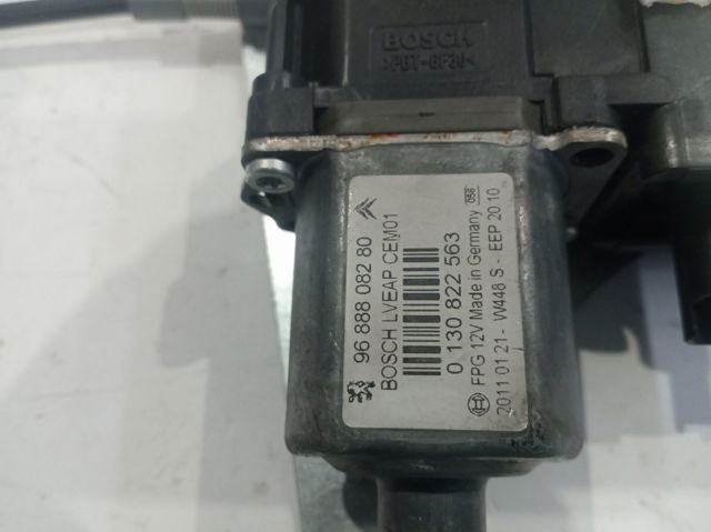 Mecanismo de acionamento de vidro da porta dianteira esquerda 9221GY PEUGEOT