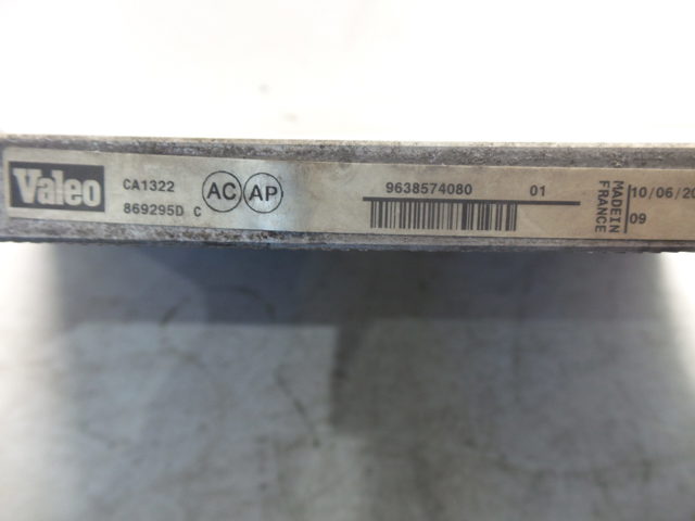 Radiador de aparelho de ar condicionado 9638574080 PEUGEOT
