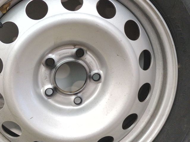Discos de roda de aço (estampados) 98153116VT OPEL