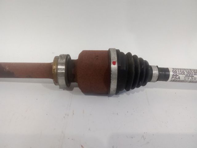 Semieixo (acionador) dianteiro direito 9815636080 PEUGEOT