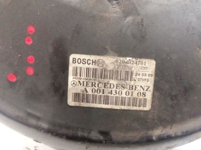 Reforçador dos freios a vácuo A0014300108 MERCEDES