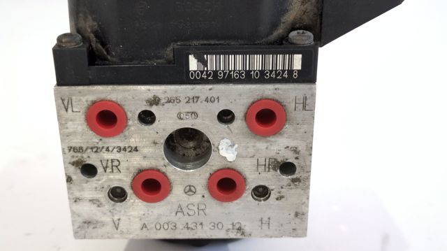Unidade hidráulico de controlo ABS A0034313012 MERCEDES