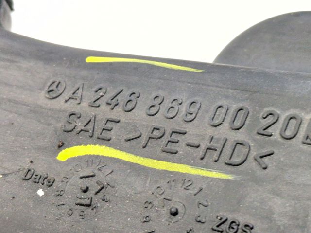 Tanque de fluido para lavador de vidro A2468690020 MERCEDES