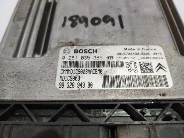 0281035365 Peugeot/Citroen
