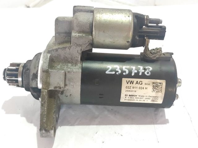 Motor de arranco 02Z911024H VAG