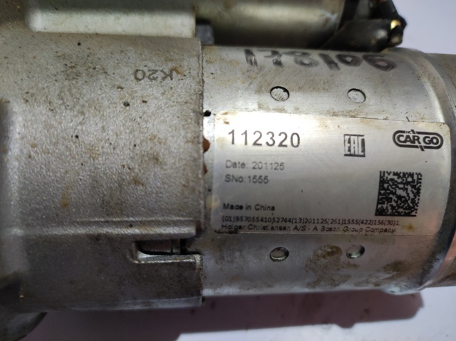 Motor de arranco 112320 OPEL