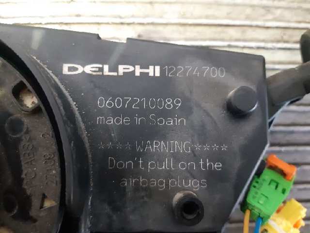 Anel AIRBAG de contato, cabo plano do volante 12274700 OPEL