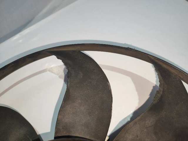 Ventilador elétrico de esfriamento montado (motor + roda de aletas) esquerdo 1K0959455P VAG