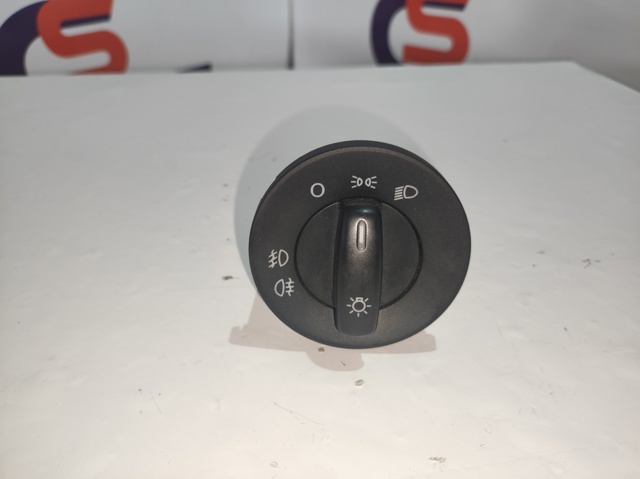 Comutador das luzes no "painel de instrumentos" 1Z0941431C VAG