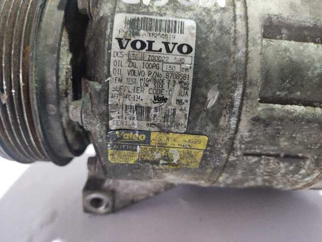 Compressor de aparelho de ar condicionado 31250519 VOLVO