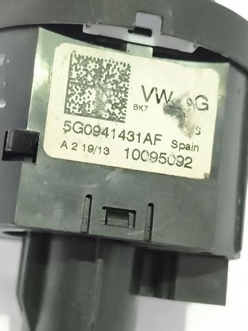 Comutador das luzes no "painel de instrumentos" 5G0941431AF VAG