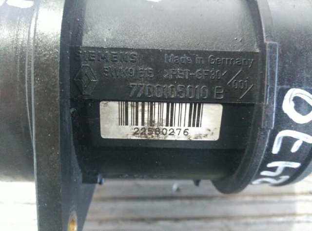 Sensor de fluxo (consumo) de ar, medidor de consumo M.A.F. - (Mass Airflow) 7700105010 RENAULT