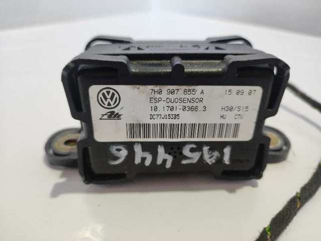Sensor de aceleração longitudinal 7H0907655A VAG