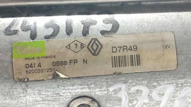 Motor de arranco 8200331251 RENAULT