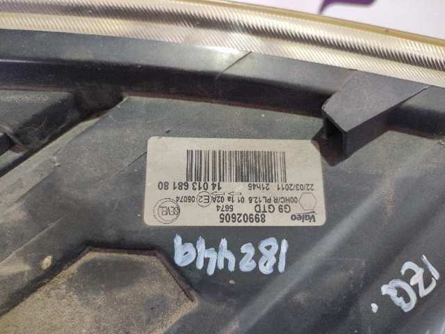 Luz esquerda 89902605 PEUGEOT
