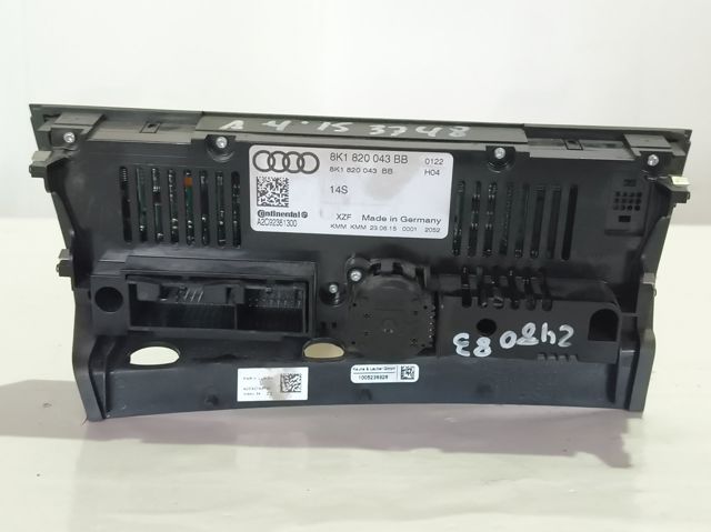 Unidade de controlo dos modos de aquecimento/condicionamento 8K1820043BB VAG