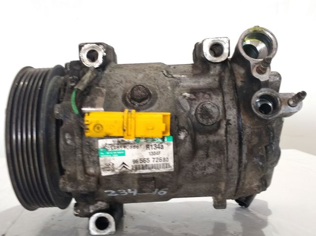 Compressor de aparelho de ar condicionado 9656572680 PEUGEOT