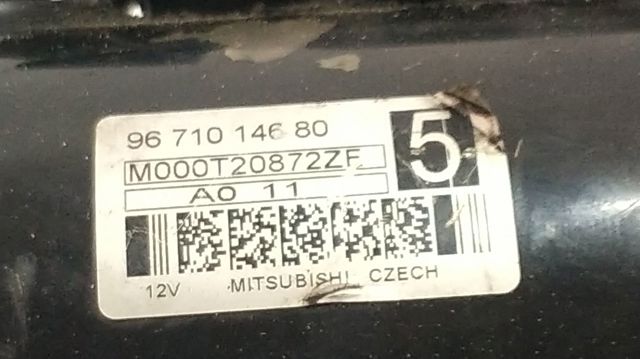 Motor de arranco 9671014680 PEUGEOT