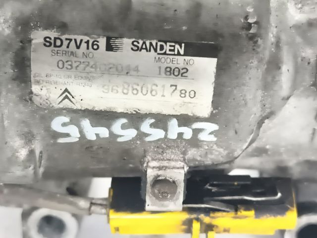 Compressor de aparelho de ar condicionado 9686061780 FIAT